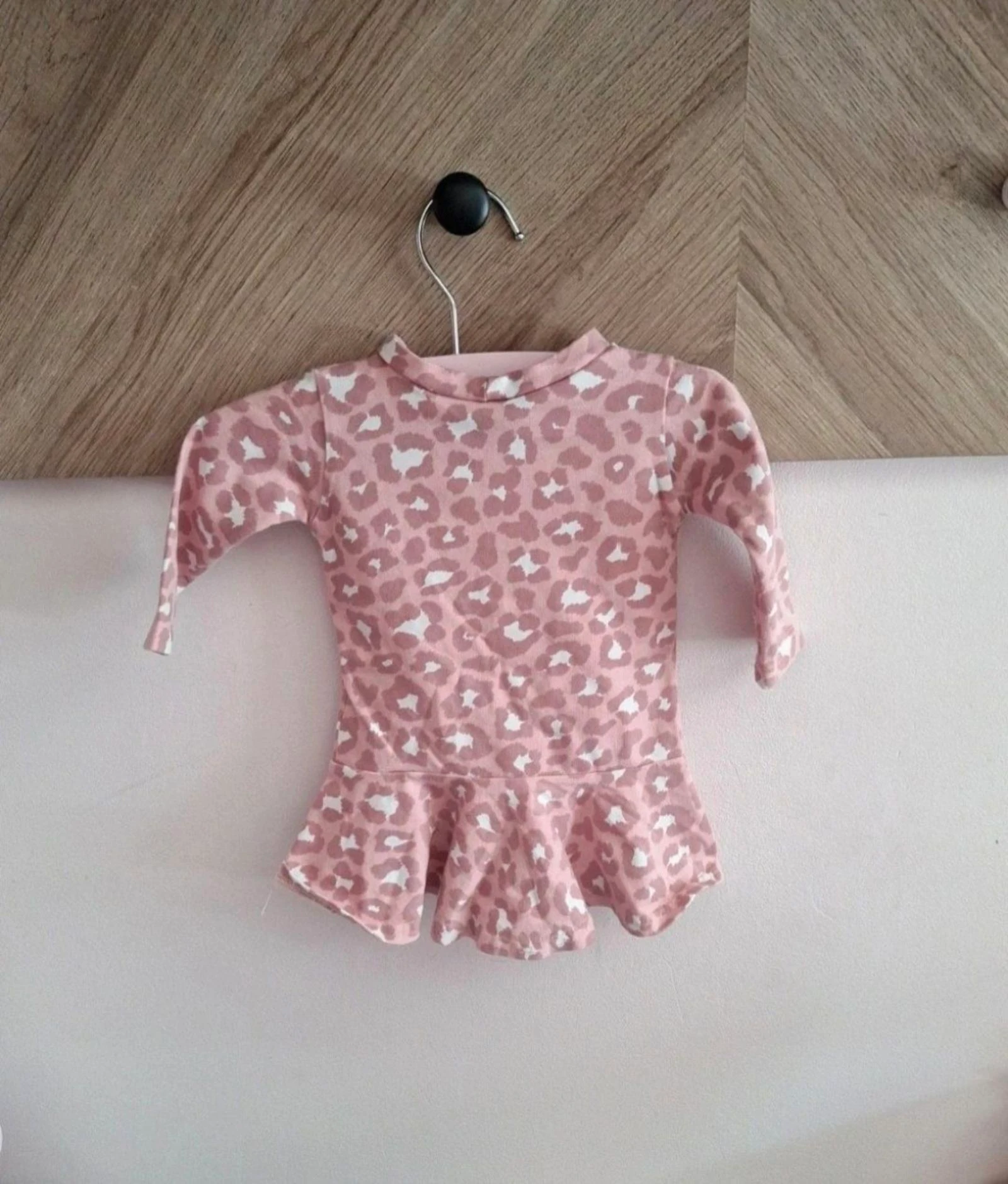 Baby set maat 56 jurkje Believe Mode + legging meisje – photo 2